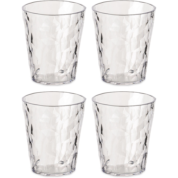 Club No. 1 Drikkeglas Plast 250 ml 4-pak (Billede 1 af 4)