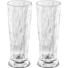 Club No. 11 Ølglas Plast 500 ml 2-pak