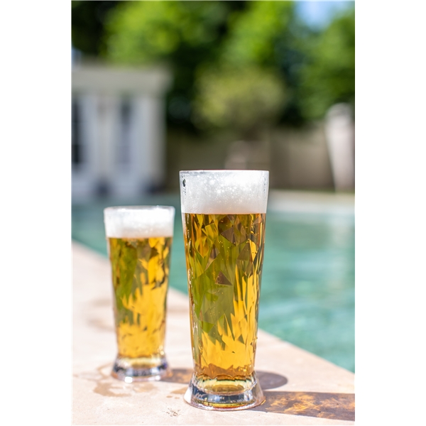 Club No. 11 Ølglas Plast 500 ml 2-pak (Billede 4 af 4)
