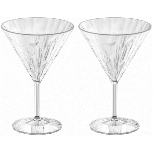Club No. 12 Martiniglas Plast 250 ml 2-pak (Billede 1 af 8)