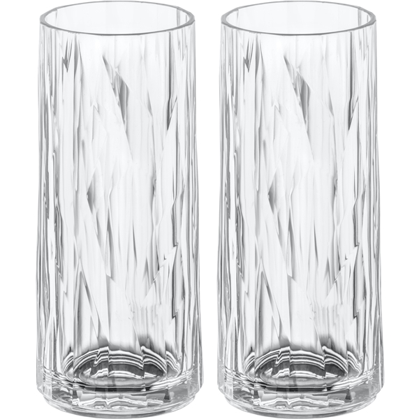 Club No. 3 Longdrinkglas Plast 250 ml 2-pak (Billede 1 af 4)