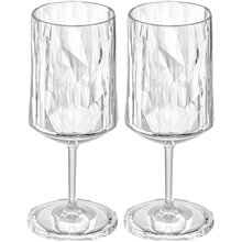Club No. 4 Rødvinsglas Plast 300 ml 2-pak
