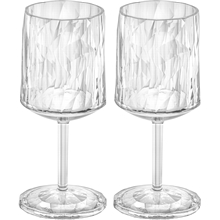 Club No. 9 Hvidvinsglas Plast 200 ml 2-pak
