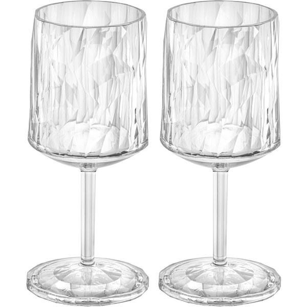 Club No. 9 Hvidvinsglas Plast 200 ml 2-pak (Billede 1 af 6)