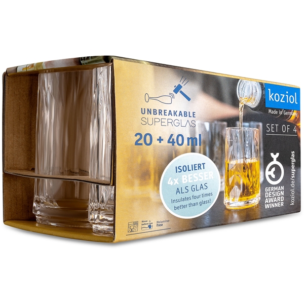 Club No. 7 Shotglas Plast 40 ml 4-pak (Billede 2 af 5)