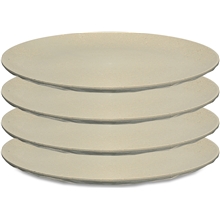 26 cm - Beige - Club Tallerken 4-pak