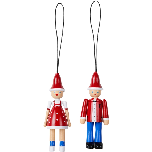 Ornamenter Jul Ole & Jul Lise (Billede 1 af 2)