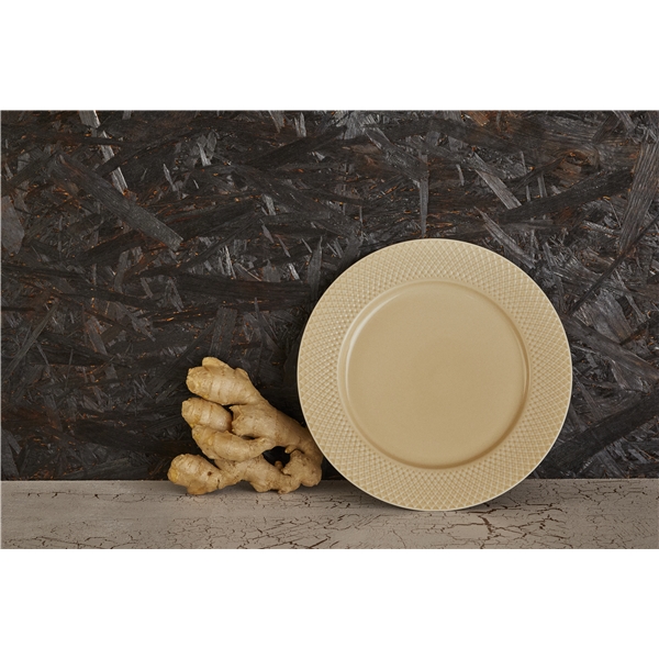 Lyngby Rhombe Earth Tallerken 27cm (Billede 3 af 5)