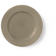 Lyngby Rhombe Earth Frokosttallerken 23 cm