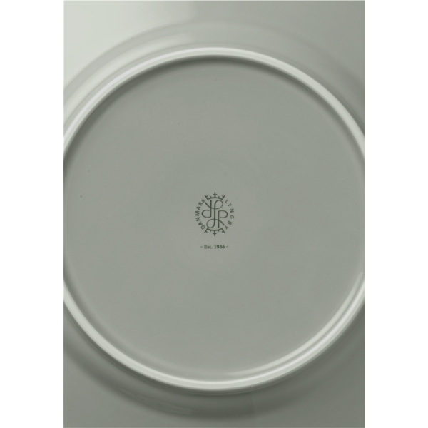 Lyngby Rhombe Earth Frokosttallerken 21 cm (Billede 2 af 5)