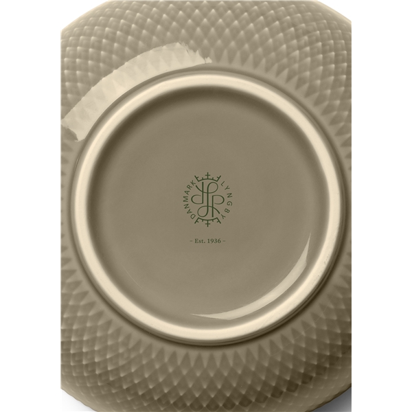 Lyngby Rhombe Earth Skål 15,5 cm (Billede 3 af 5)