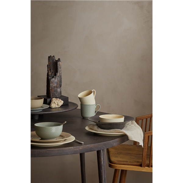 Lyngby Rhombe Earth Skål 13 cm (Billede 7 af 7)
