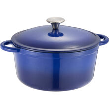 Blå - Gretl Støbejernsgryde rund 4L