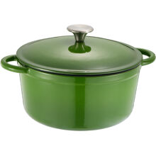 Grøn - Gretl Støbejernsgryde rund 4L