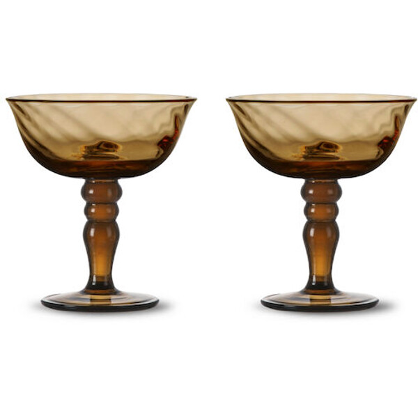 Italiensk champagneglas Opacity 2-pak (Billede 1 af 4)