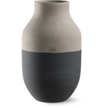 Omaggio Circulære Vase Antracite Grey 31 cm