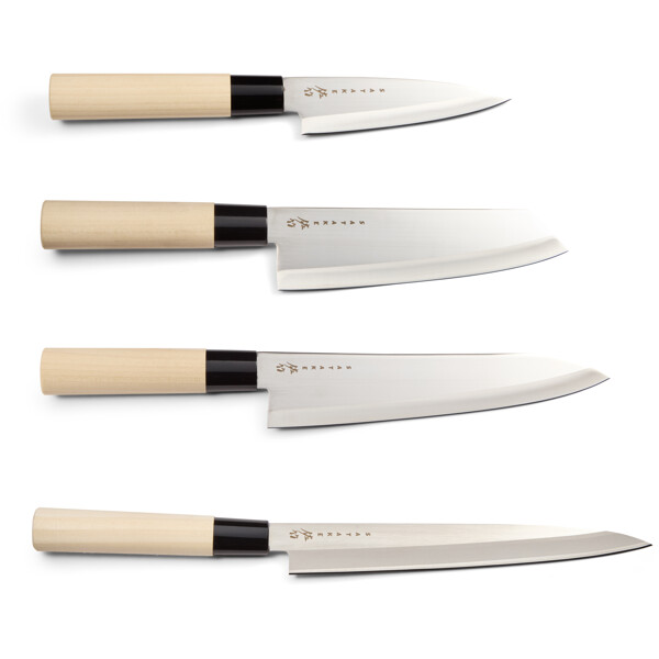 Satake Houcho Knivsæt i Balsabox 4 knive (Billede 1 af 4)