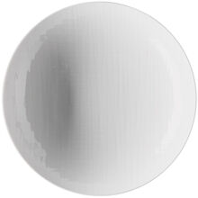 Mesh Dyb tallerken Hvid 25 cm