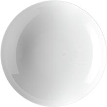 Thomas Loft Dyb tallerken 24 cm Hvid