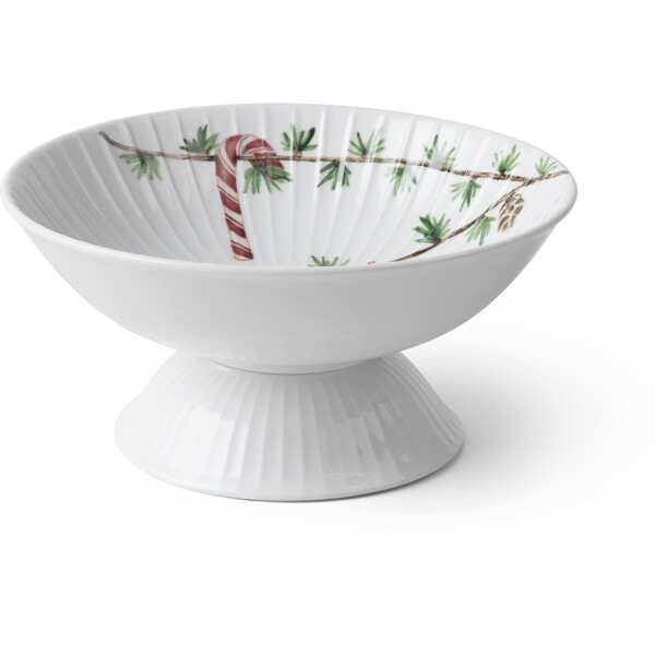 Hammershøi Juleskål på fod 16 cm (Billede 2 af 8)
