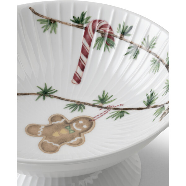 Hammershøi Juleskål på fod 16 cm (Billede 3 af 8)