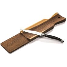 Pølsebræt med kniv Laguiole