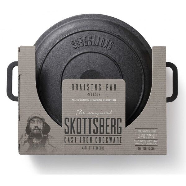 Skottsberg Sauterpande Støbejern (Billede 7 af 7)