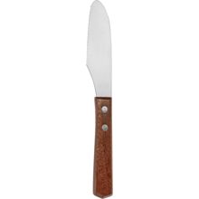 Mørkebrun - Exxent Smørkniv 22 cm