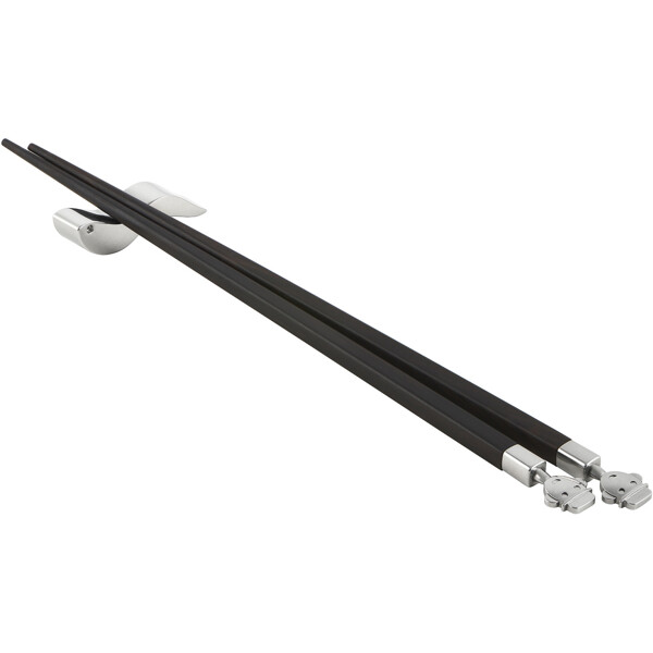 Alessandro Chopsticks 2-pak med holder (Billede 1 af 4)