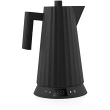 Plissé Elkedel 1,7 L med Temperaturkontrol Sort