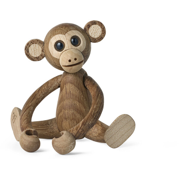 Swing Monkey Trædekoration Eg (Billede 2 af 3)