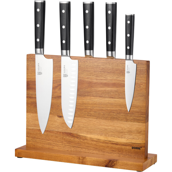 Kaya Knivblok XL to sider Akacie (Billede 2 af 3)