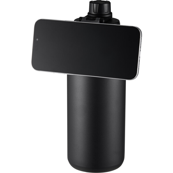 Flory Flaske dobbeltvæg med mobilholder magnet (Billede 2 af 3)