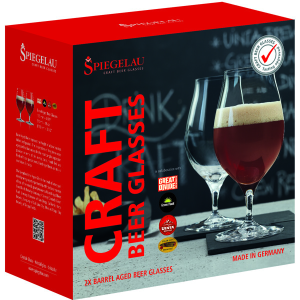 Craft ølglas Barrel Aged Beer 50 cl (Billede 5 af 5)