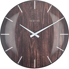 Edge Wood Dome Vægur 35 cm