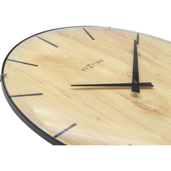 Edge Wood Dome Vægur 35 cm (Billede 3 af 6)
