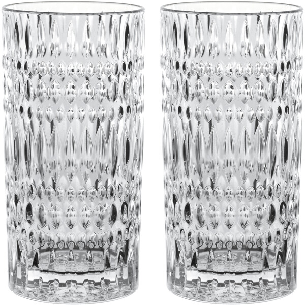 Ethno Barista Latte Glas 43,4cl 2-pak (Billede 1 af 4)