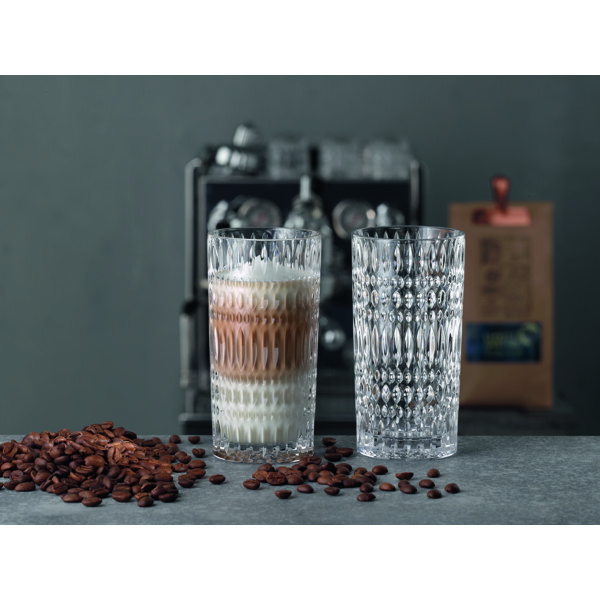 Ethno Barista Latte Glas 43,4cl 2-pak (Billede 2 af 4)