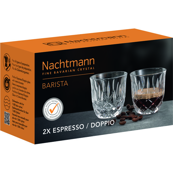 Noblesse Barista Espresso Glas 9cl 2-pak (Billede 5 af 5)