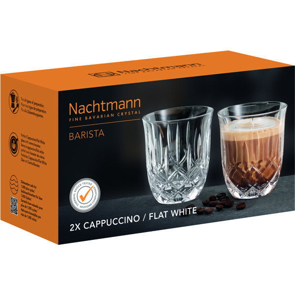 Noblesse Barista Cappuccino Glas 23,5cl 2-pak (Billede 5 af 5)