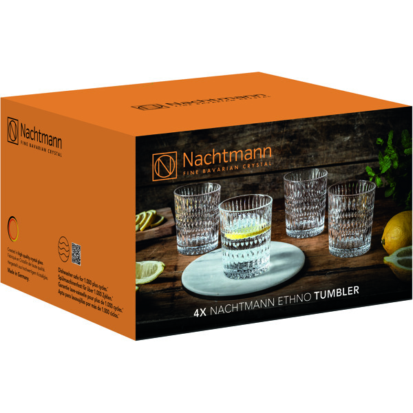 Ethno Drikkeglas 29,4cl 4-pak (Billede 5 af 5)