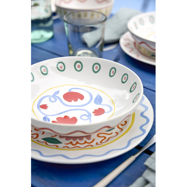Pastatallerken dyb Bliss 23 cm (Billede 2 af 2)