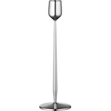 Lysestage Dorotea 23,5 cm Blank stål