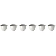 6 st/pakke - Hvid - Margrethe Minisål 25 ml 6-pak