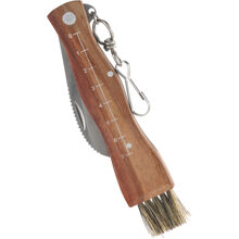 Stuti Svampekniv med træhåndtag og børste