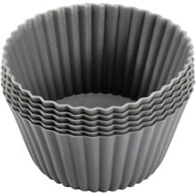 Cookie Muffinsform XL Silikone 6-pak