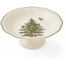 Christmas Tree Slikskål På Fod