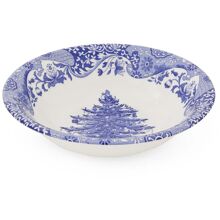 Blue Italian Christmas Skål