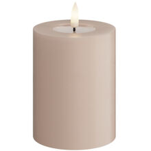 Rosé - LED Bloklys 7,5x10 cm