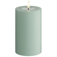 Sage Green - LED-bloklys 7,5x12,5 cm